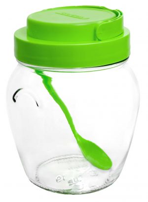 Банка для зберігання продуктів 1062 мл салатова