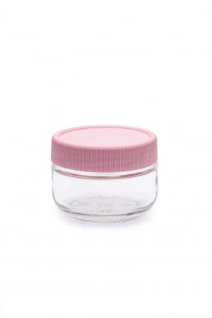 Банка для зберігання продуктів 100 мл рожева