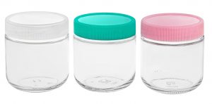 Банка для зберігання продуктів 200 мл біла