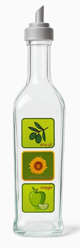 Пляшка Romanica 500 мл з дозатором olive/sun/vin