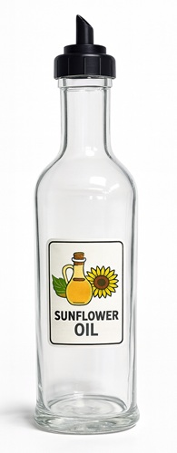 Пляшка Romanica 500 мл з дозатором Sunflower oil