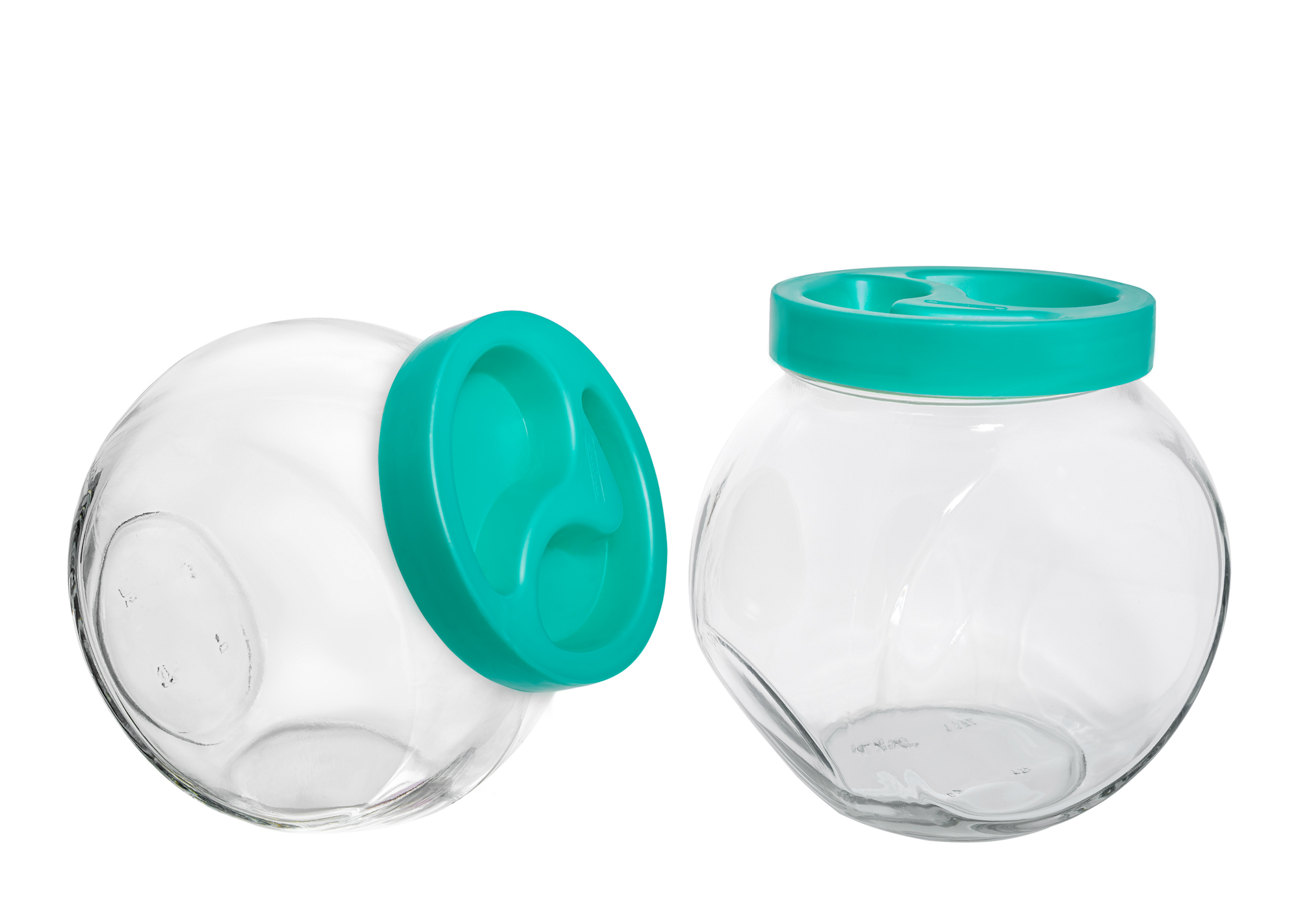 Банка для зберігання продуктів Sweet New 1730 мл бірюзово-перламутрова