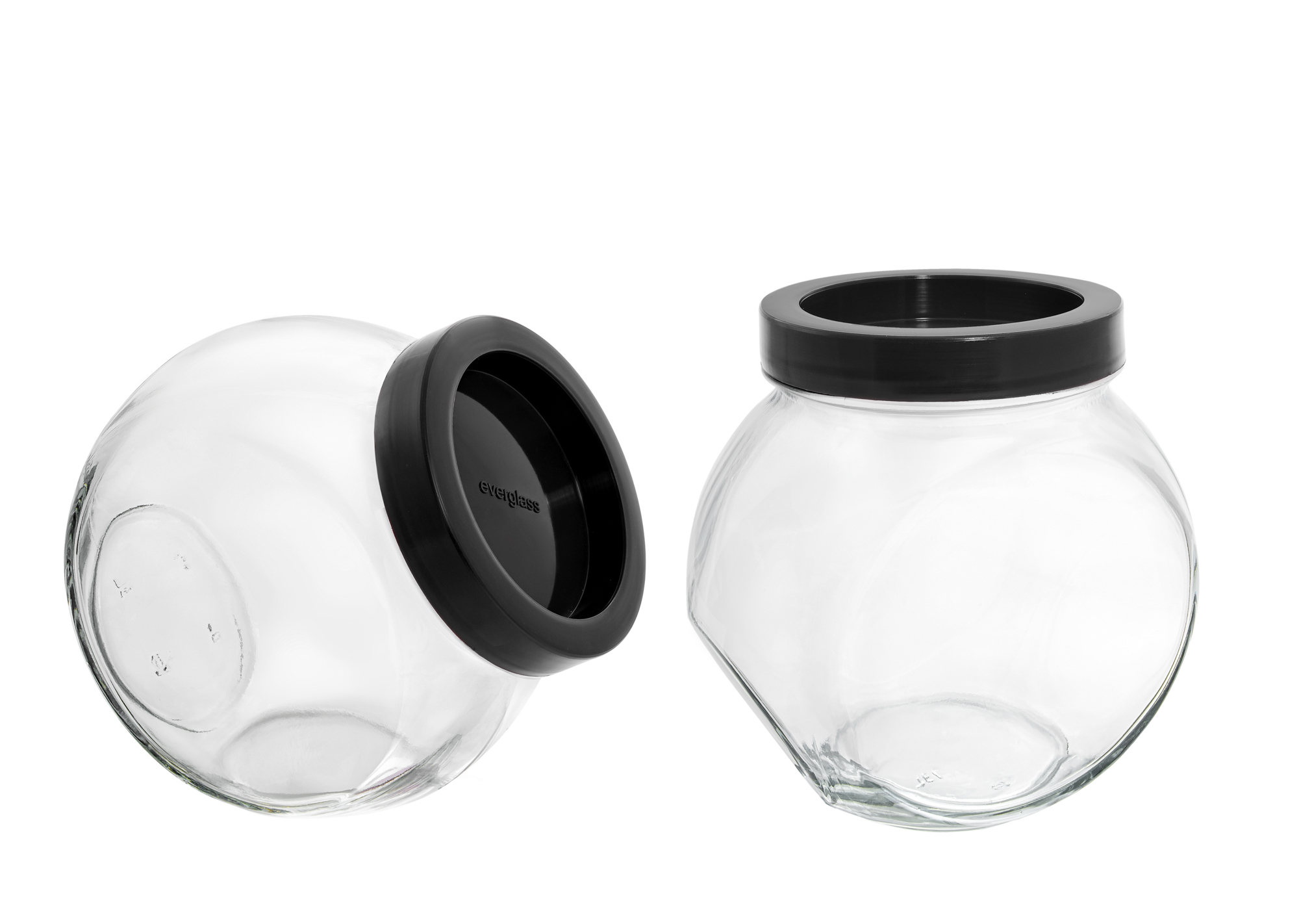 Банка для зберігання продуктів Sweet New 1730 мл чорна