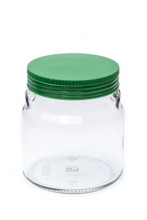 Банка для зберігання продуктів Італія 550 мл зелена