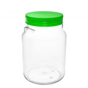 Банка для зберігання продуктів Італія 900 мл зелена