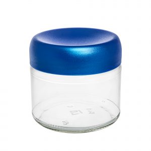 Банка для зберігання продуктів Велюр 330 мл синя