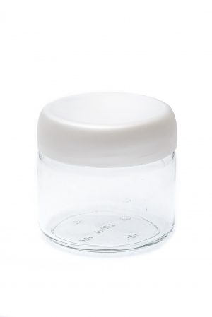 Банка для зберігання продуктів Велюр 330 мл біла
