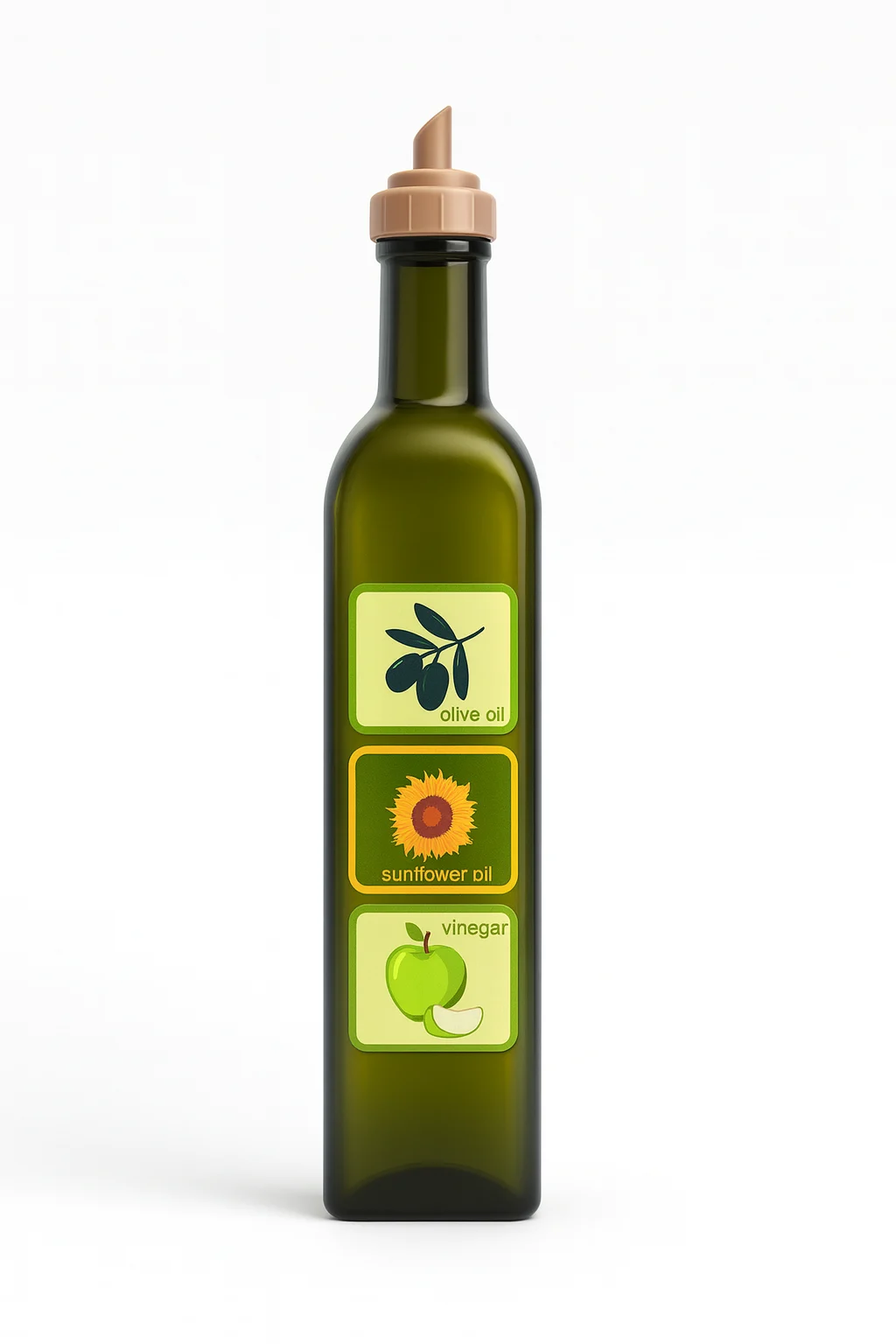 Пляшка Maraska 500 мл з дозатором olive/sun/vin
