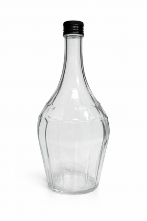 Пляшка 2000 мл металевою кришкою і дозатором