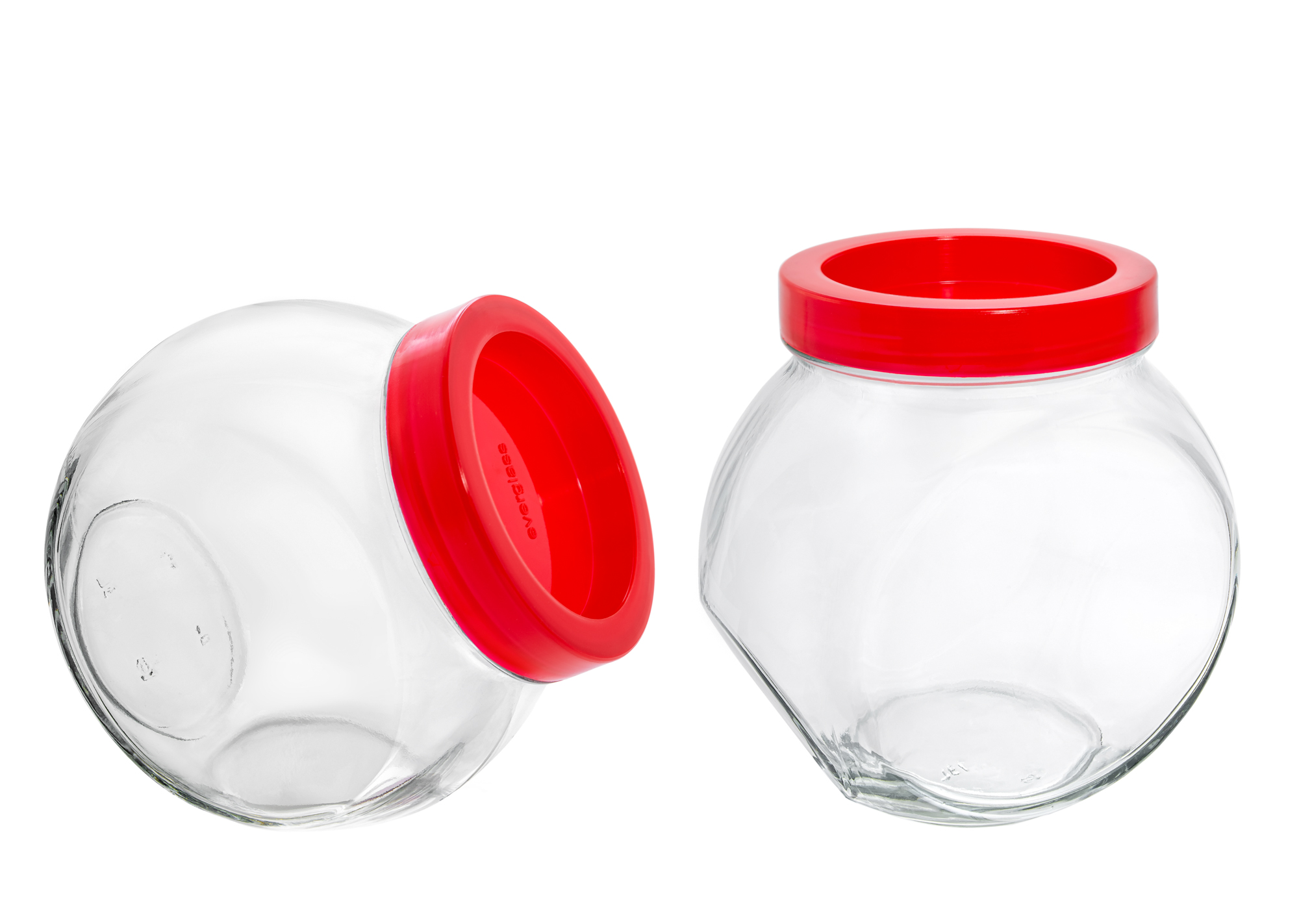 Банка для зберігання продуктів Sweet New 1730 мл червона